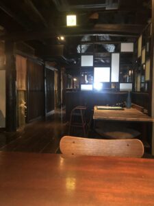 天青 店内 古民家 落ち着いた空間
