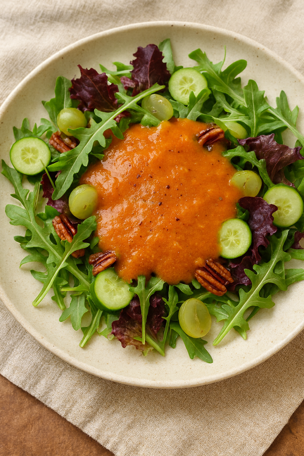 ざるで裏ごしした完熟柿で作る柿ソース レシピの写真